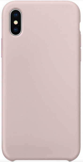 Силиконовый чехол SILICONE CASE для Iphone XR №19 розовый песок