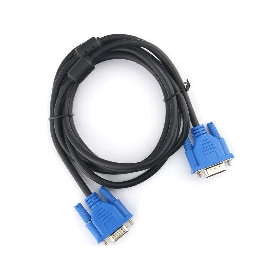 Кабель VGA <--> VGA  1.8м Pro Cablexpert CC-PVGA-1.8M, 15M/15M, экран, феррит. кольца, пакет
