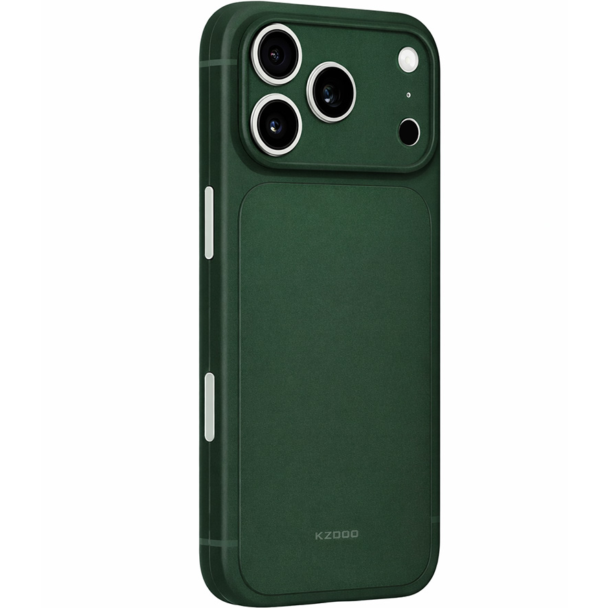 Силиконовый чехол K-DOO для iPhone 17 Pro Max Air Skin Green
