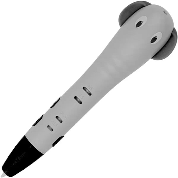 Ручка 3D CACTUS CS-3D-PEN-G-SL PLA ABS LCD серебристый