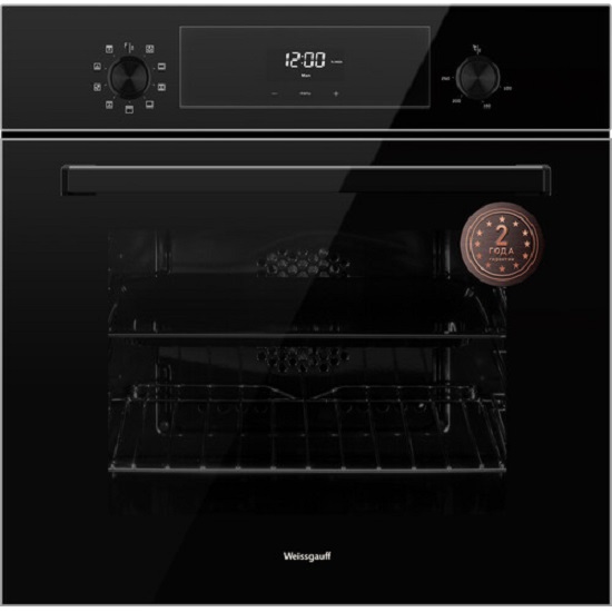 Духовой шкаф Weissgauff EOV 306 SB Black Edition