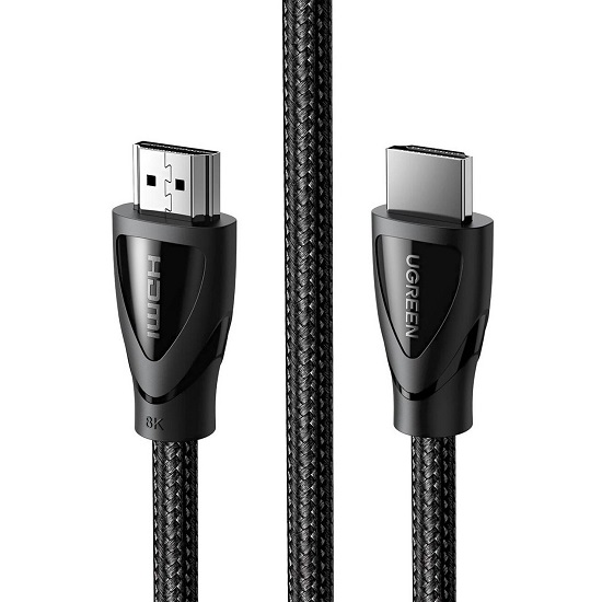 Кабель HDMI <--> HDMI  1.5м UGREEN HD140 (80402) 8K черный