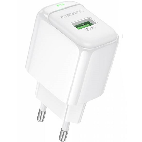 Сетевое ЗУ 1USB 3A BOROFONE BAS42A white