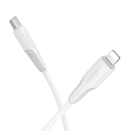 Кабель Lightning <--> Type-C 1.0м BOROFONE BX119 White