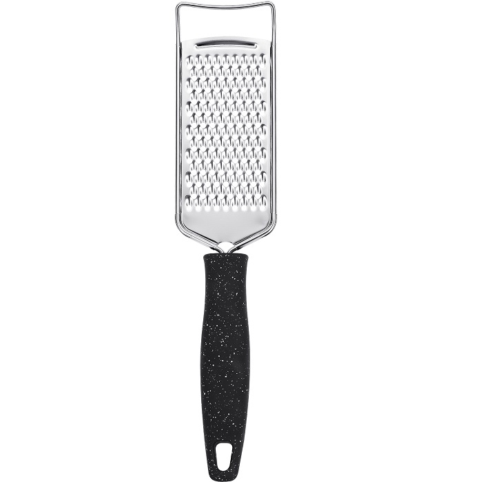 Терка для мелкой стружки REGENT Linea PUNTO NERO 93-BK2C-17, 26х5.5 см