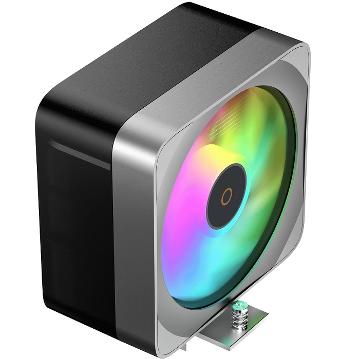 Кулер для процессора Ocypus Delta A40 EX BK ARGB, 120мм, 4 тепловые трубки, PWM