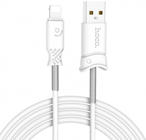 Кабель USB <--> Lightning  1.0м HOCO Pisces X24 белый