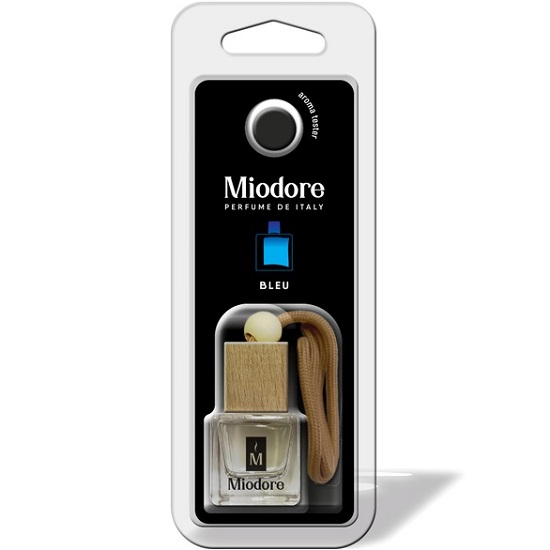 Ароматизатор MIODORE - Bleu (флакон с дер. крышкой)