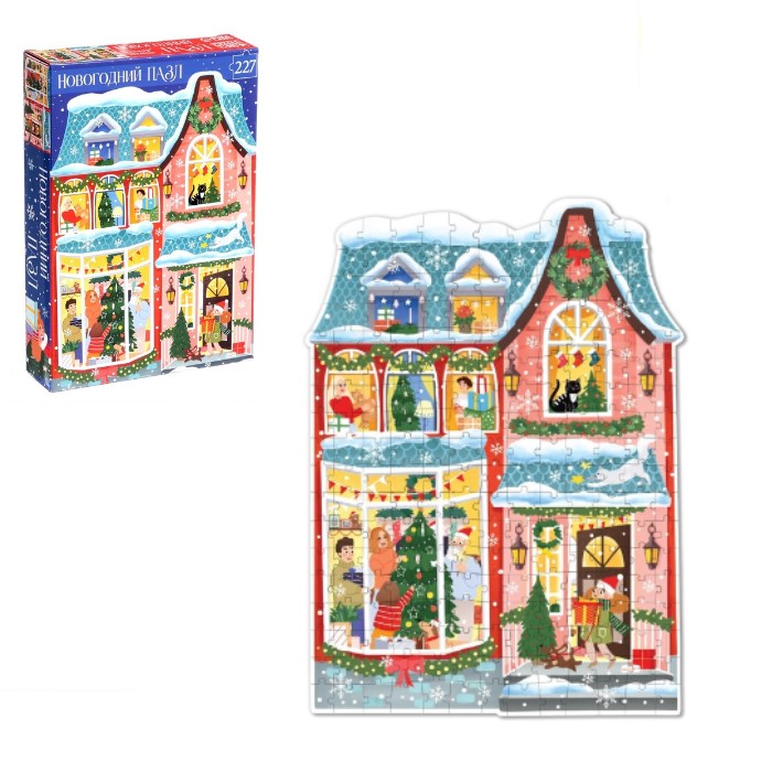 Пазл фигурный «Праздник в доме», 227 деталей