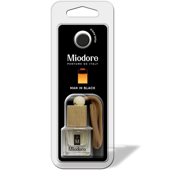 Ароматизатор MIODORE - Man in Black (флакон с дер. крышкой)