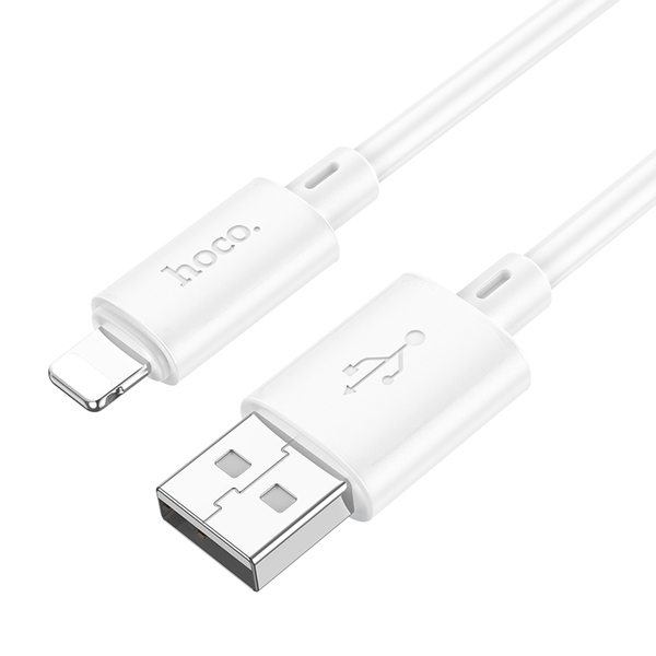 Кабель USB – Lightning 1.0м HOCO X88, белый