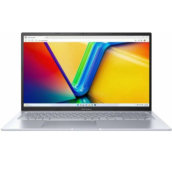 Ноутбук 17.3" ASUS M3704YA-AU159  (AMD Ryzen 5-7430U/ 16GB/ SSD 1TB/ DOS) (90NB1191-M008) Cool Silver