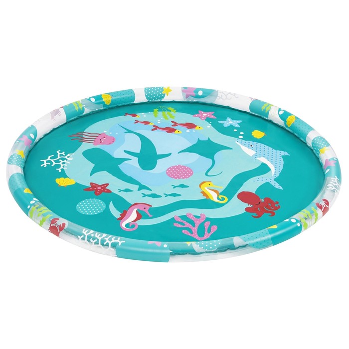 Игровой коврик с разбрызгивателем BESTWAY, 165см, от 2 лет, 52487