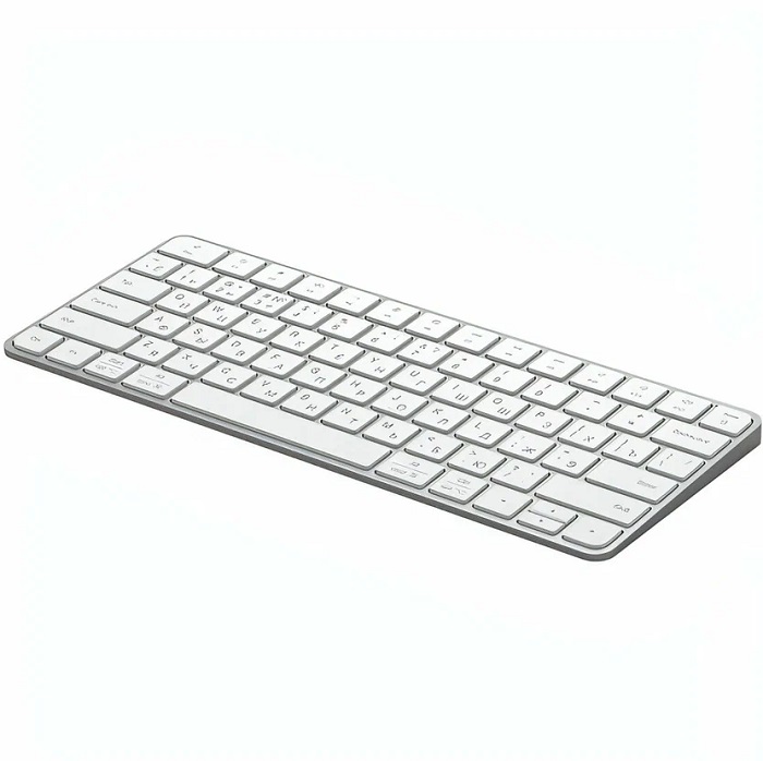 Клавиатура БП DEPPA 71106, белый, алюминий, Air Keyboard для MAC, Windows, 500 мАч