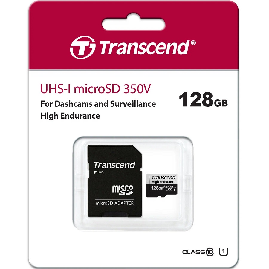 Micro SD 128Gb WALKER Class 10 UHS-1 (95-45 Мб/с) с адаптером SD