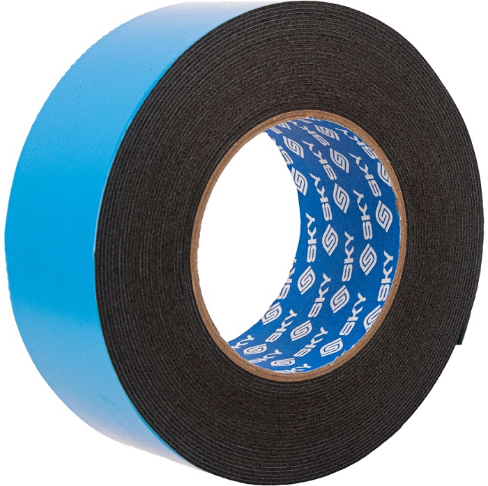 Скотч 2-сторонний SKY DS-5010 50мм х 10м синий лайнер