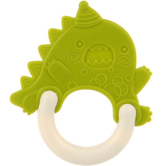 Погремушка с прорезывателем для зубов «Динозаврик» 10103353