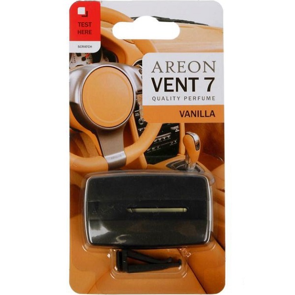 Ароматизатор AREON "VENT 7" Ваниль (VANILLA) на воздуховод