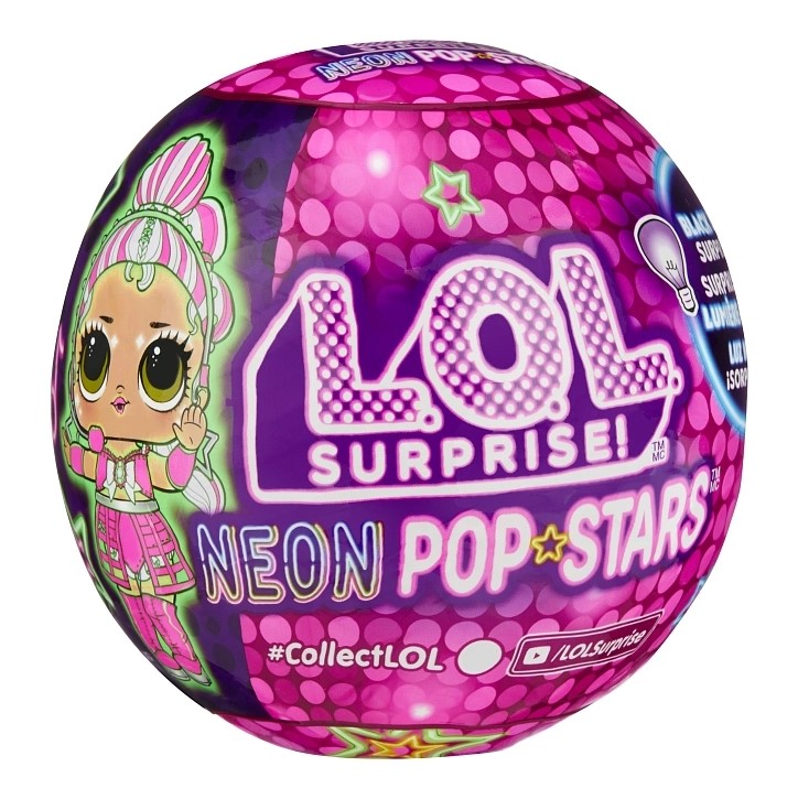 Кукла в шаре L.O.L. SURPRISE! Neon с аксессуарами 