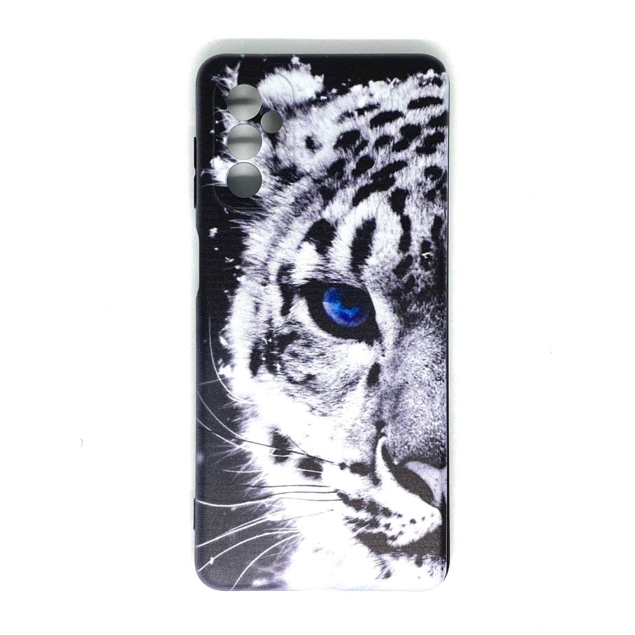 Задняя накладка GRESSO. Коллекция Тигр 2 для Samsung Galaxy M52 черный