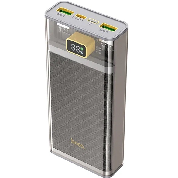 Внешний аккумулятор HOCO J103A Discovery (20000mAh) серый