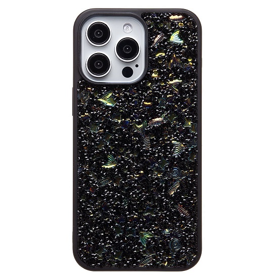 Задняя накладка PC097 POSH SHINE для iPhone 15 Pro Max (black) (237452)