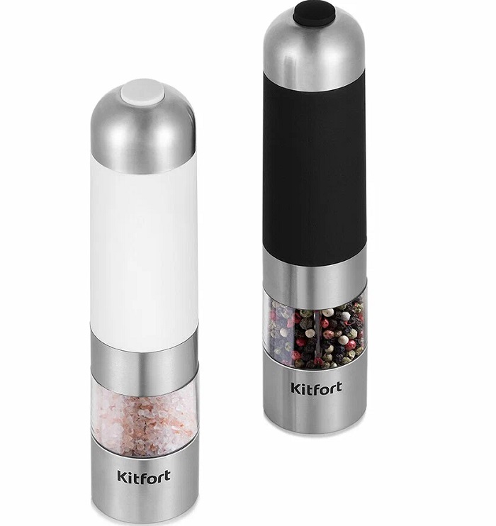Набор автоматических мельниц для соли и перца KITFORT КТ-6007