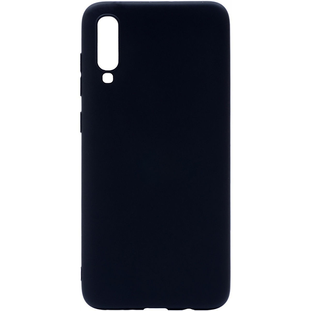 Задняя накладка ZIBELINO Soft Matte для Samsung Galaxy A70 (черный)
