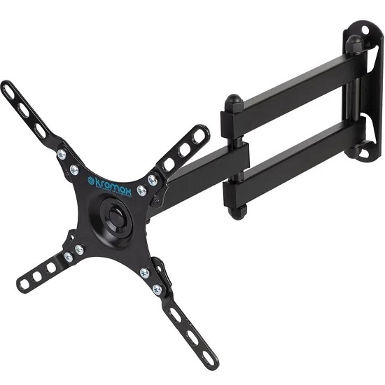 Кронштейн KROMAX Dix-13 black, 15-42", настенный, поворотно-выдвижной и наклонный (20262)