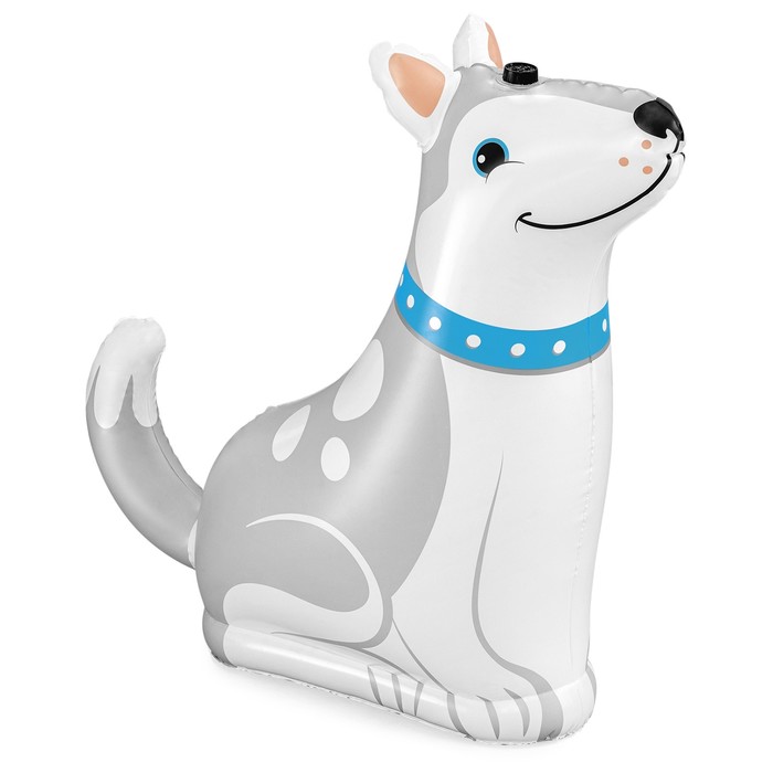 Надувная игрушка с разбрызгивателем BESTWAY "Хаски", 112х44х100см, от 2 лет, 52570