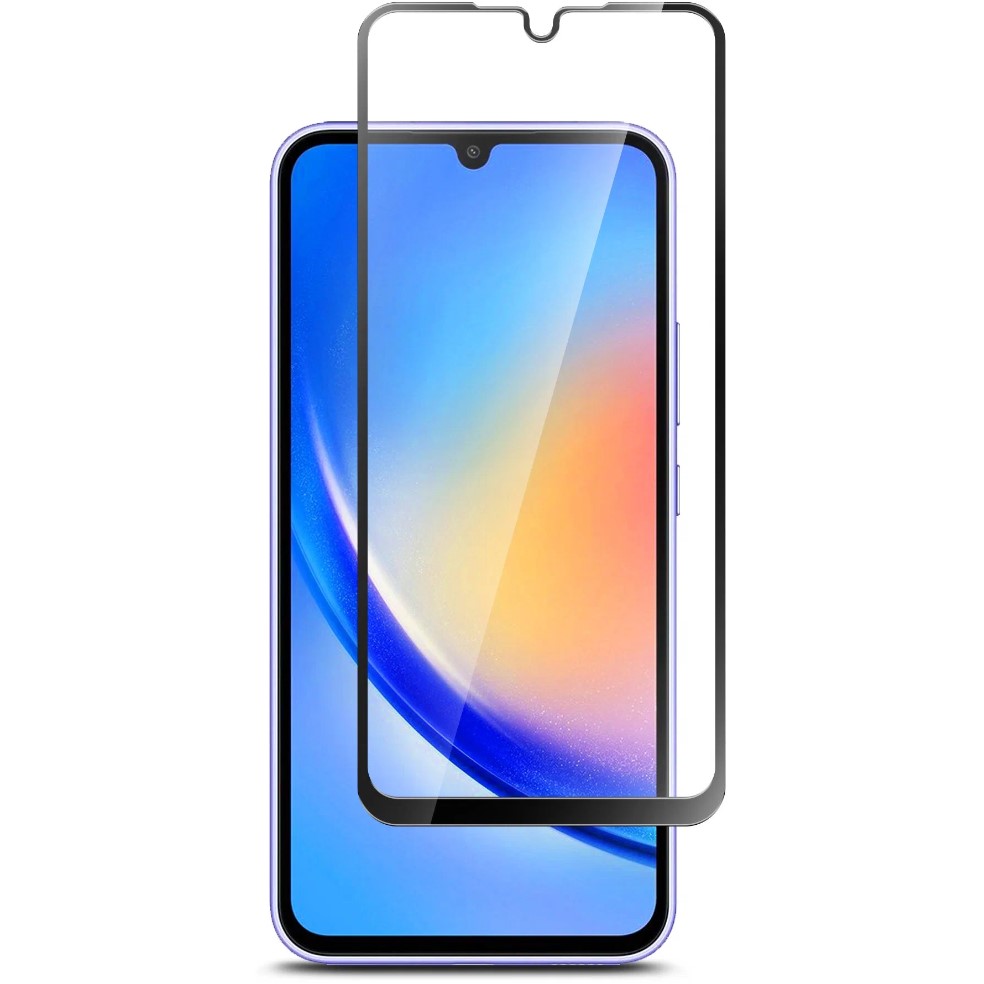 Противоударное стекло 5D ZIBELINO для Samsung Galaxy A34 5G черный