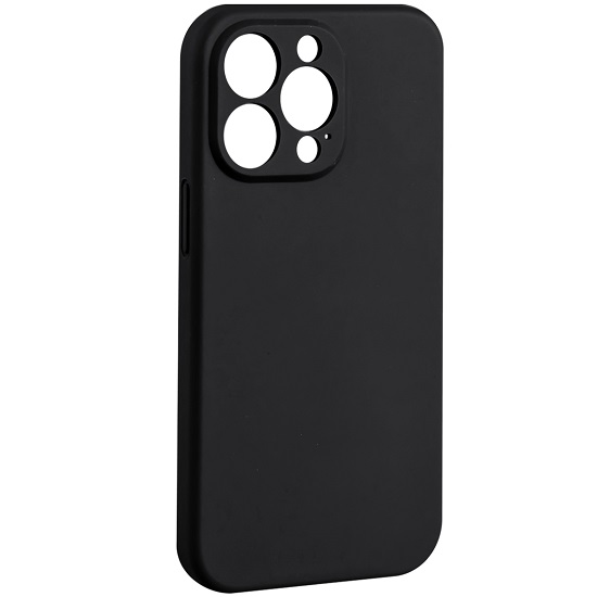 Силиконовый чехол BASEUS для iPhone 13 Pro Max (6.7) черный (Liquid Silica Gel Protective Case)