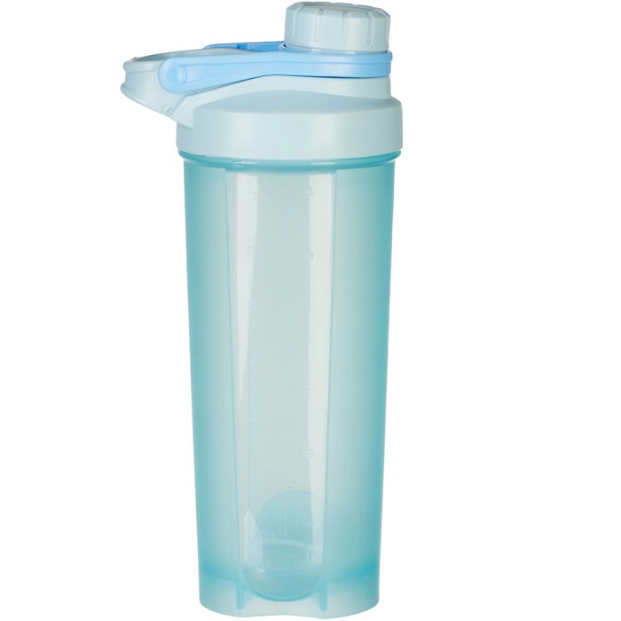 Шейкер спортивный для коктейлей, спортивного питания, 700 мл, PowerPlus, 23.5 х 11 см 10670586