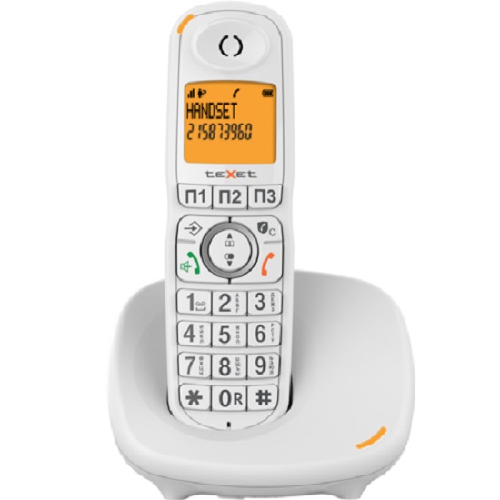 Радиотелефон TEXET TX-D8905A белый