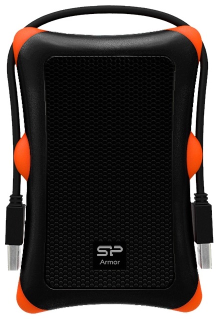Внешний жёсткий диск 2.5" 1TB Silicon Power Armor A30 SP010TBPHDA30S3K черный