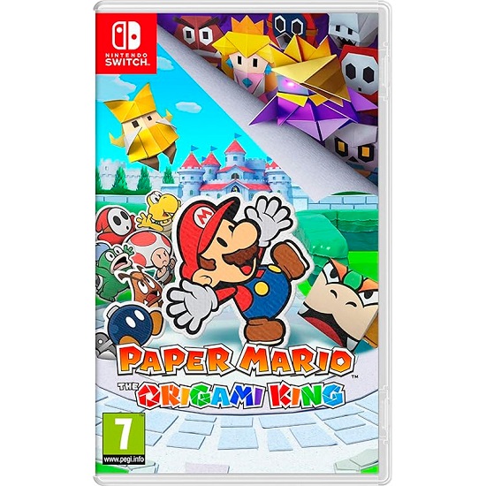 Paper Mario: The Origami King (Nintendo Switch, английская  версия) (Б/У)