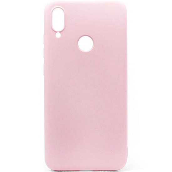 Силиконовый чехол STR для Xiaomi Redmi Note 7/Note 7 Pro тонкий (розовый)