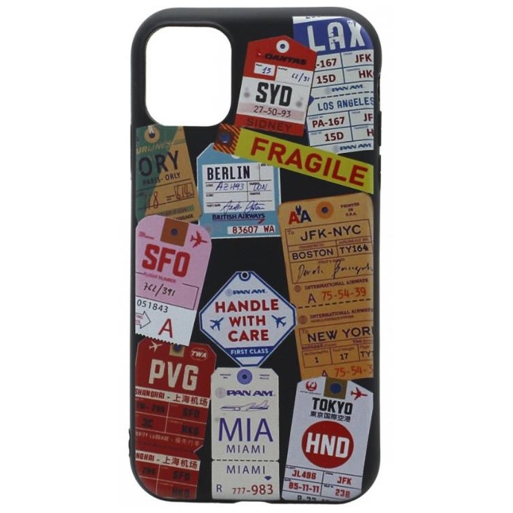 Силиконовый чехол BLACK PRINT для iPhone 13 Pro Max (004)