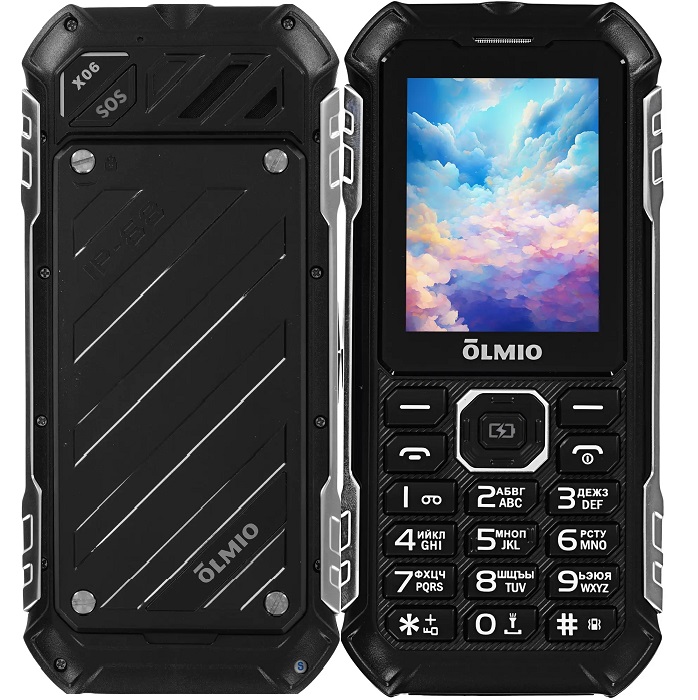 Телефон OLMIO X06 черный