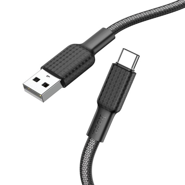 Кабель USB Type-C HOCO X69 Jaeger, 1.0м, белый