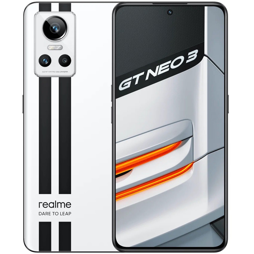 Смартфон Realme GT NEO 3 12/256 150W Белый (CN)