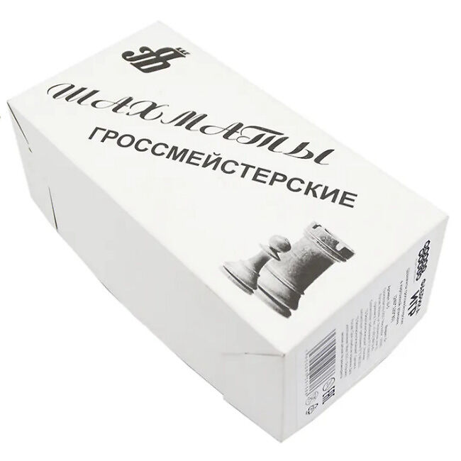 Шахматы Фабрика Игр Шахматы гроссмейстерские в картонной упаковке (240х120х85)