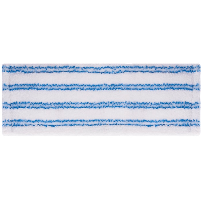 Насадка МОП плоская для швабры/держателя 40см, карманы (ТИП К), м-фибра/микроабразив, LAIMA, 603118