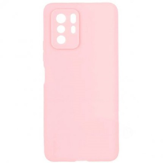 Задняя накладка ZIBELINO Soft Matte для Xiaomi Poco X3 GT/Xiaomi Redmi Note 10 Pro 5G (розовый) защ камеры