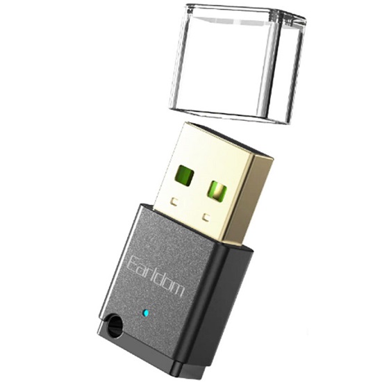 Адаптер Bluetooth EARLDOM ET-BR08, чёрный