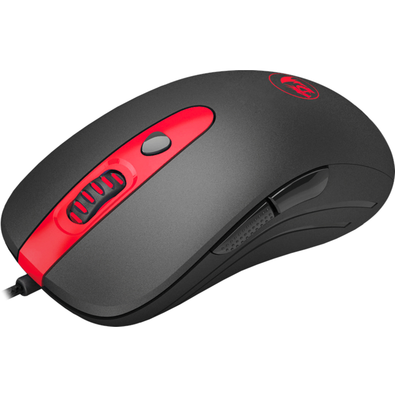 Мышь REDRAGON Gerderus, черный/красный, USB