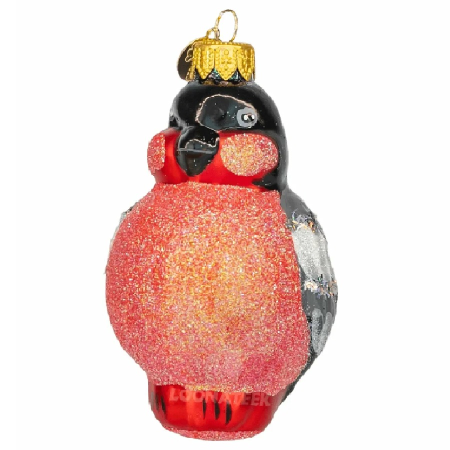 Ёлочное украшение "Снегирь", в подарочной упаковке, h-10см ФУГ-732