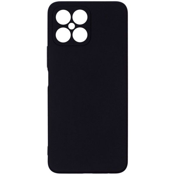 Задняя накладка ZIBELINO Soft Matte для Honor X6 4G/X8 5G (черный) с микрофиброй