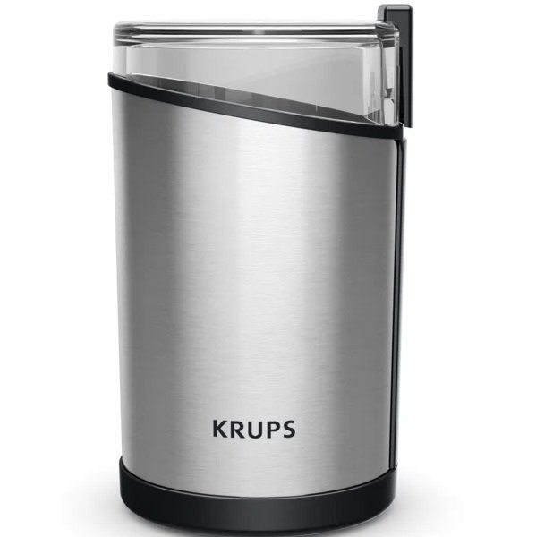 Кофемолка Krups Fast Touch GX204D10, серебристый