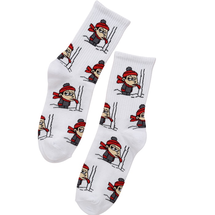 Детство носки женские (комплект 1 пара) (23-25, белый)